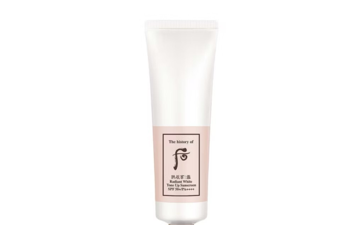 ￼[THE WHOO OFFICIAL] Kem chống nắng nâng tông Whoo Gongjinhyang Seol Radiant White Tone Up SunscreenSPF50+PA++++50ml 
