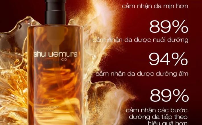 dầu làm sạch và tẩy trang cao cấp shu uemura ultime8∞ cleansing oil 450ml giúp nuôi dưỡng phục hồi 8 vấn đề làn da