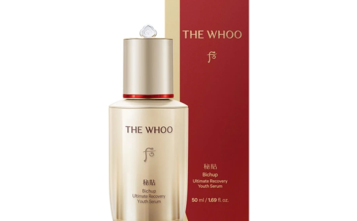 Hannah Olala x Whoo x Tinh chất tự sinh chống lão hóa thế hệ thứ 4 THE WHOO Bichup Ultimate Recovery Youth Serum 50ml