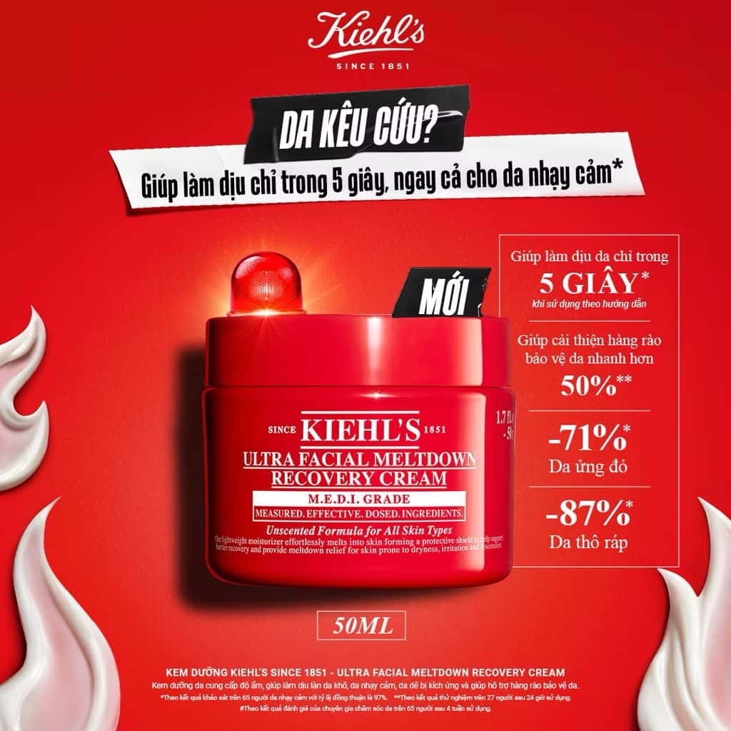 ￼Kem dưỡng phục hồi &amp; làm dịu da Ultra Facial Meltdown Recovery Cream 50ml 