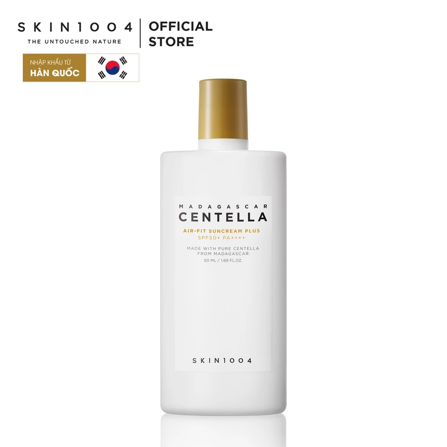 Kem chống nắng vật lí SKIN1004 Madagascar Centella Air-Fit SunCream Plus SPF50+ PA++++ 50ml