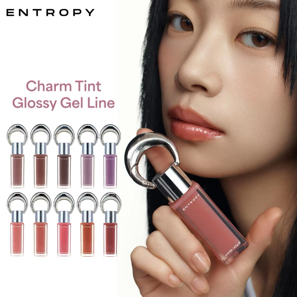 ￼Entropy Son Charm Tint Glossy Gel Công Nghệ Gel Dưỡng Ẩm Nhiều Lớp Căng Mọng Bóng Như Makeup Filter 3.0g (10 Colors) 