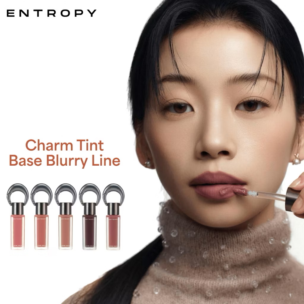 ￼Entropy Son Charm Tint Base Blurry Mịn Lì Nhẹ Tênh – Làm Mờ Viền & Che Rãnh Môi Tự Nhiên 3.0g (5 Colors) 
