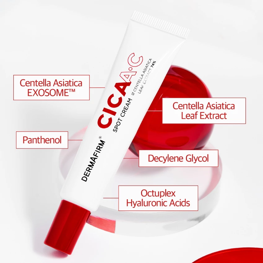 DERMAFIRM Kem trị mụn CICAA.C Trouble Spot Cream 15g