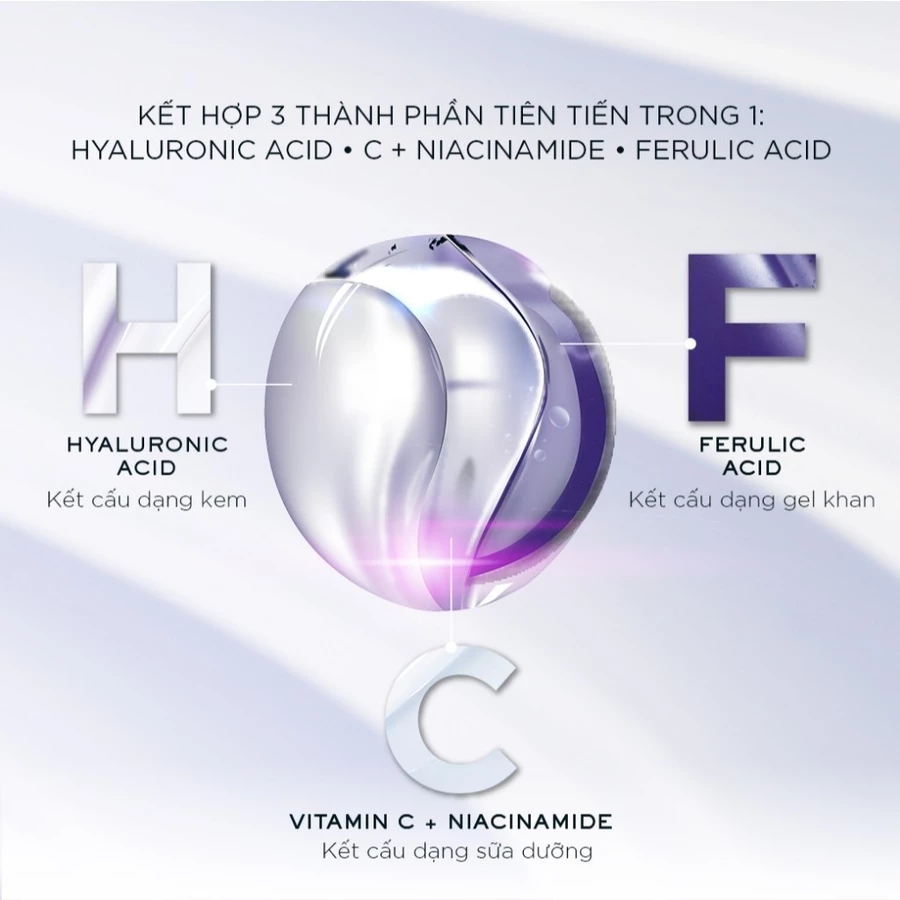 Dưỡng chất (Serum) tươi 3 lõi ngăn ngừa lão hóa Lancôme Renergie Triple Serum 50ml