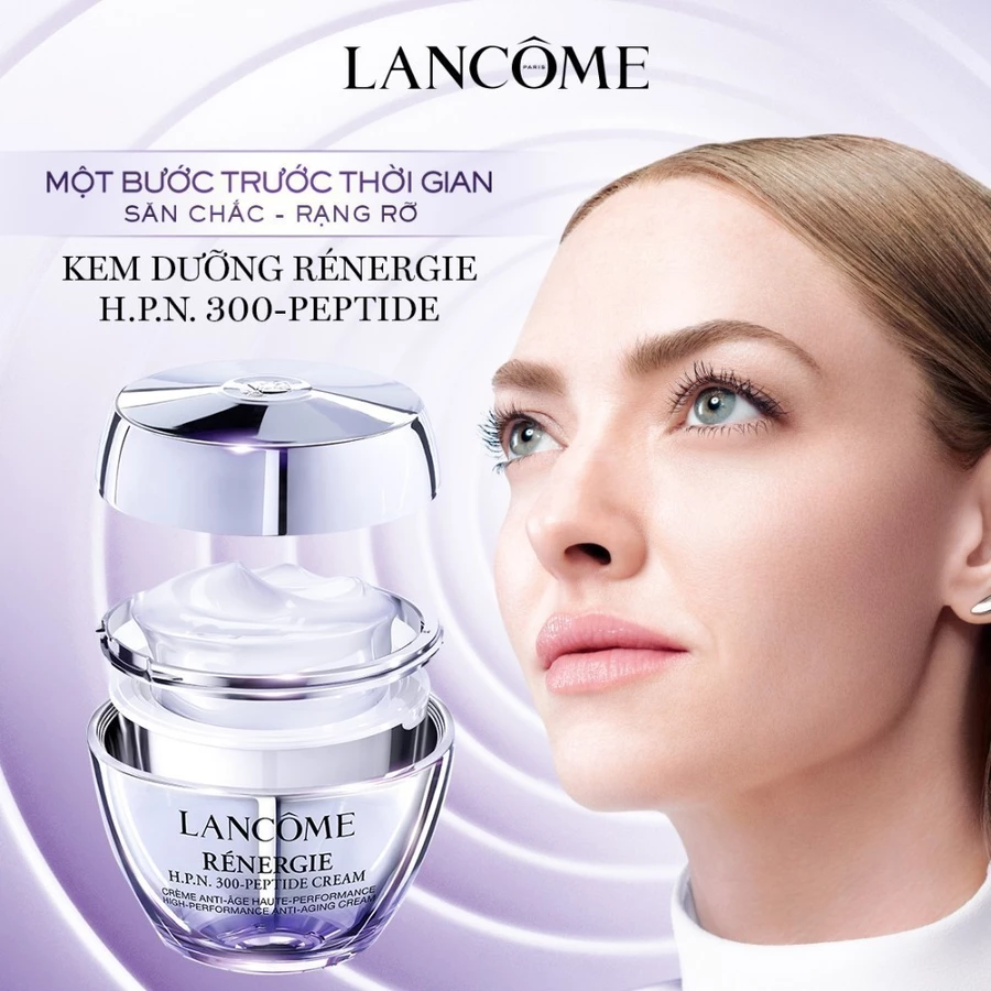 Kem Dưỡng Lancôme 300-peptide Rénergie nâng căng, săn chắc, giảm nhăn 50ml
