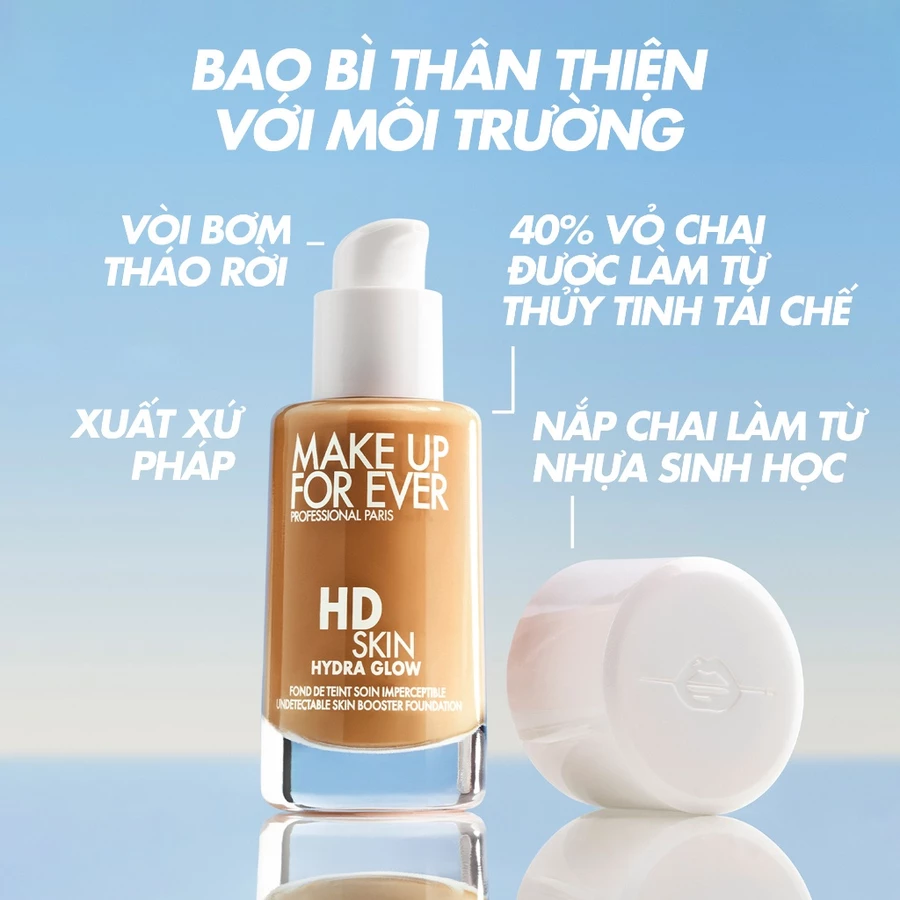 HD SKIN HYDRAGLOW FOUNDATION BTG 12ML - MAKE UP FOR EVER