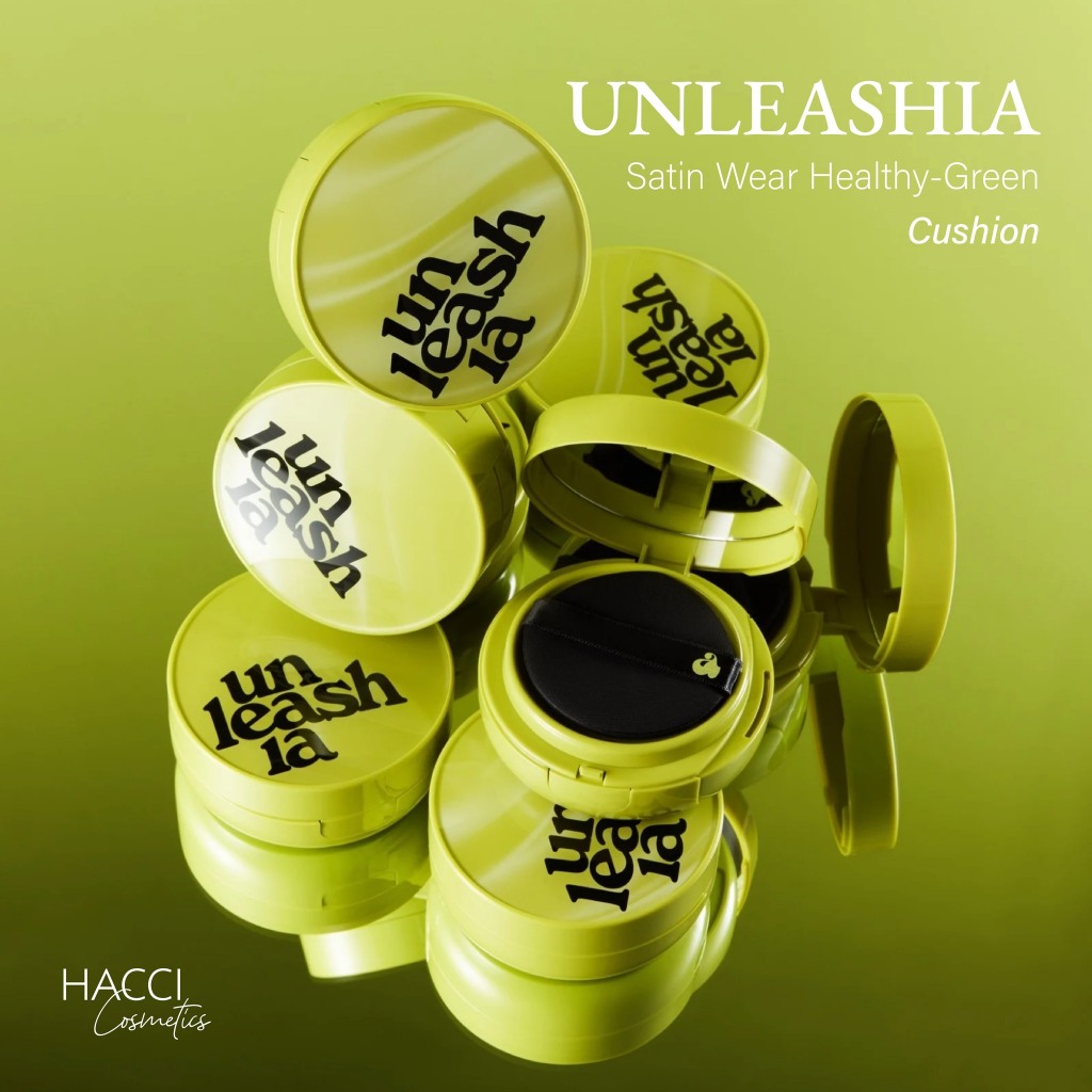 UNLEASHIA Satin Wear Healthy-Green Cushion SPF30/PA++ 15g