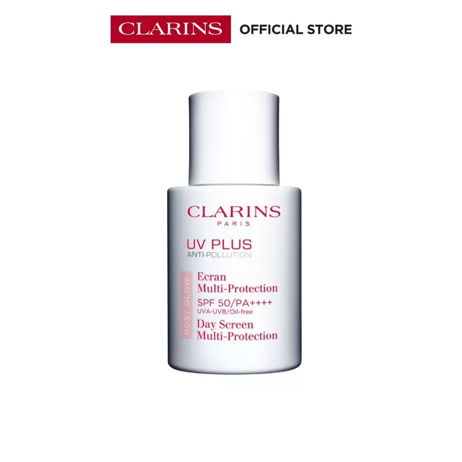 Kem Chống Nắng Chống Ô Nhiễm Clarins UV Plus Anti-Pollution SPF50 PA++++ UVA UVB Day Screen 30ml