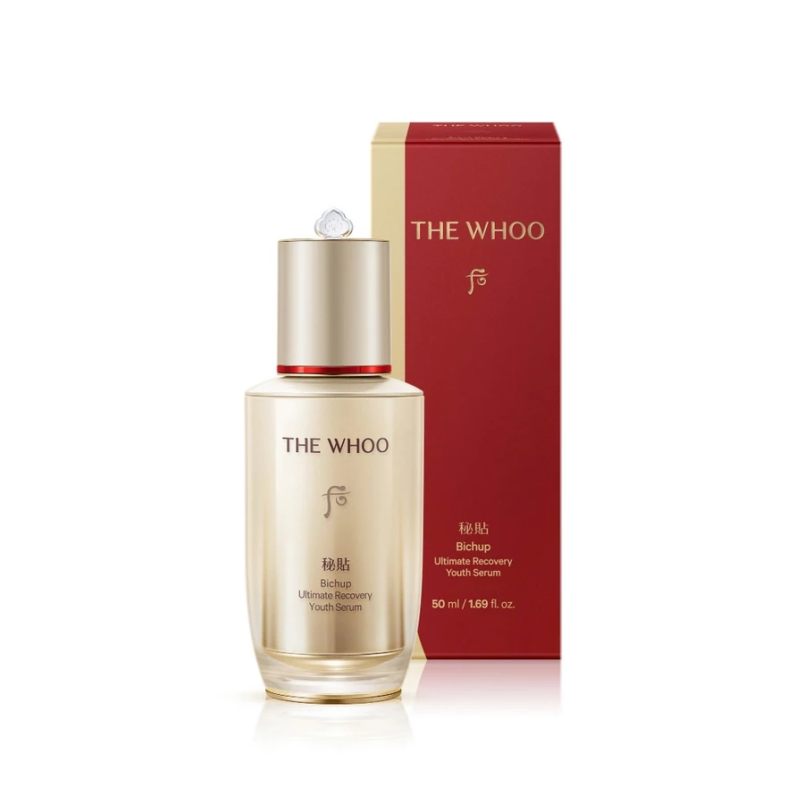 Hannah Olala x Whoo x Tinh chất tự sinh chống lão hóa thế hệ thứ 4 THE WHOO Bichup Ultimate Recovery Youth Serum 50ml