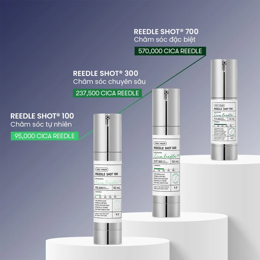 [VT Cosmetics] Tinh chất vi kim VT REEDLE SHOT 100/300/700